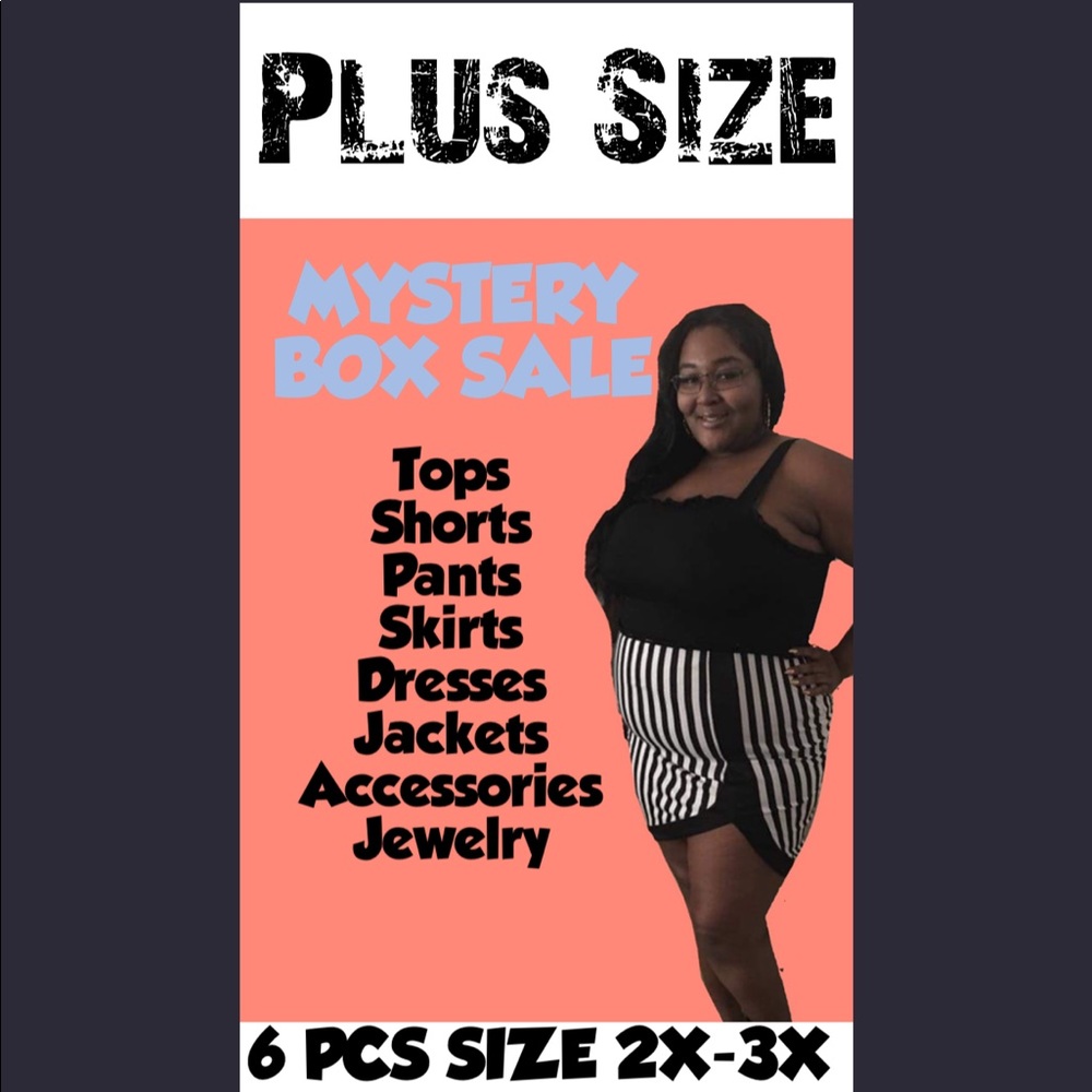 PLUS SIZE 6PC MYSTERY BOX